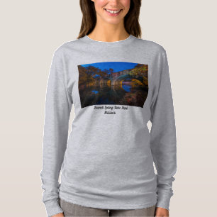 Camiseta Bennett Primavera Bridge Shirt de Longa Distância