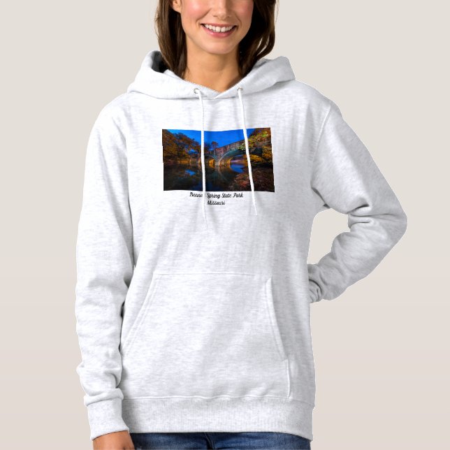 Camiseta Bennett Primavera Bridge Twilight Women's Hoodie (Frente)