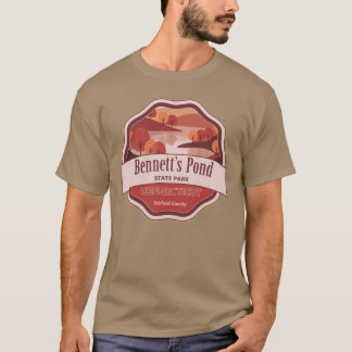 Camiseta Bennetts Pond State Park Fairfield County Connecti