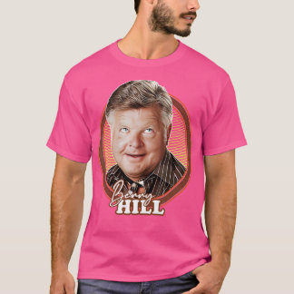Camiseta Benny Hill 70s Design do ventilador retrô
