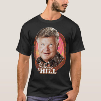 Camiseta Benny Hill 70s Design do ventilador retrô