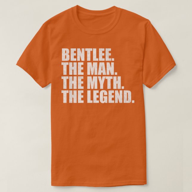 Camiseta BentleeBentlee Nome Bentlee nome próprio (Frente do Design)
