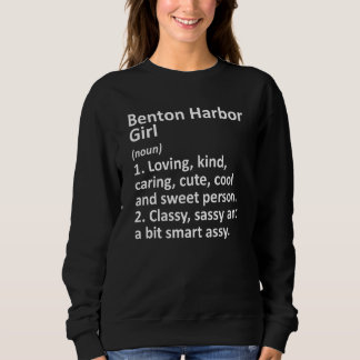 Camiseta Benton Harbor Girl Mi Michigan Funny City Home Roo
