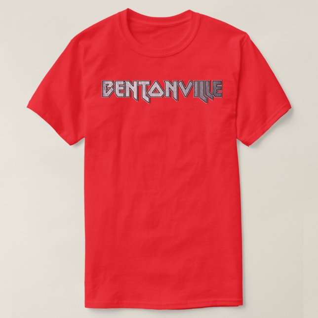 Camiseta Bentonville AR (Frente do Design)