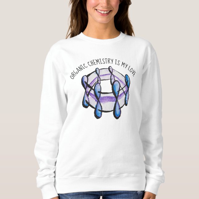 Camiseta Benzeno Molécula Química Orgânica (Frente)