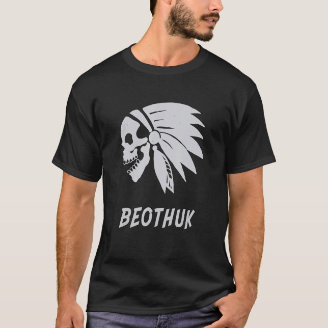 Camiseta Beothuk Native American Indian Born Freedom Evil S (Frente)
