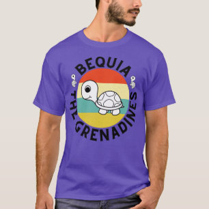 Camiseta Bequia As Granadinas Retrolançam com Tartaruga 13