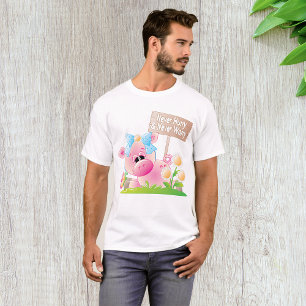 Camiseta Berçário Porco Rosa Nunca se Apresse Nunca se Preo