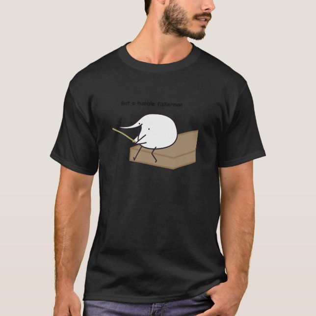Camiseta Berd Mas Um Humilde Pescador (Frente)