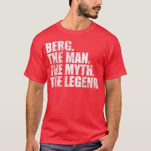 Camiseta BergBerg Nome da família Berg sobrenome Berg Apeli