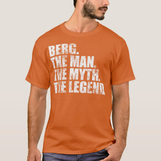 Camiseta BergBerg Nome da família Berg sobrenome Berg Apeli