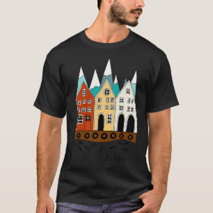 Camiseta Bergen I Lembrança da Noruega