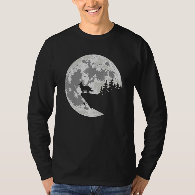 Camiseta Berger Blanc Suisse Roupa E Moon Halloween Cos (Frente)