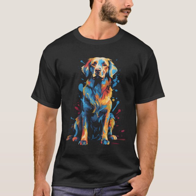 Camiseta Berger De Brie Dog Walk Pet Fan (Frente)