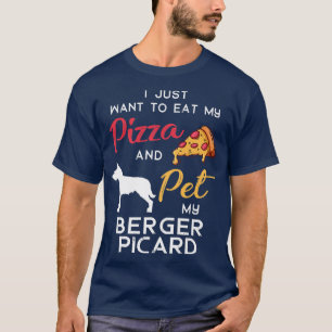 Camiseta Berger Picard Dog Pizza Proprietário do Pássaro de