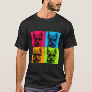 Camiseta Berger Picard Dog Pop - Ilustração de Design de Ar