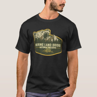 Camiseta Bering Land Bridge National Preserve Alaska Retro 