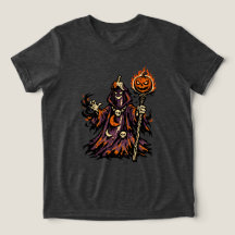 Beringela Feiticeiro Sombrio Halloween — Assustado