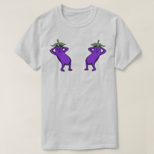 Camiseta Beringilas de desenho animado desenhadas à mão pos