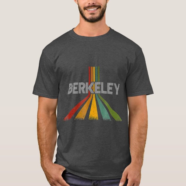 Camiseta Berkeley California Vintage Retro (Frente)