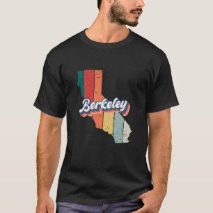 Camiseta Berkeley City Retro Vintage Hometown California Lo