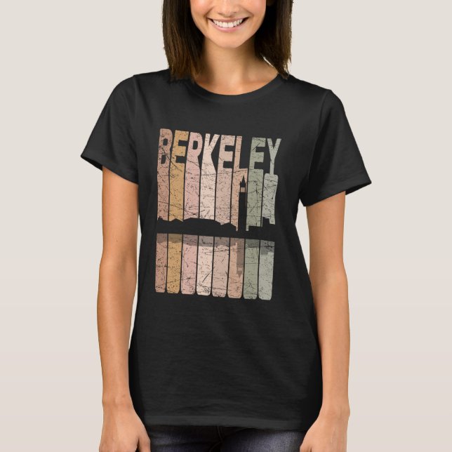 Camiseta Berkeley Vintage Berkeley California Retro Berkele (Frente)
