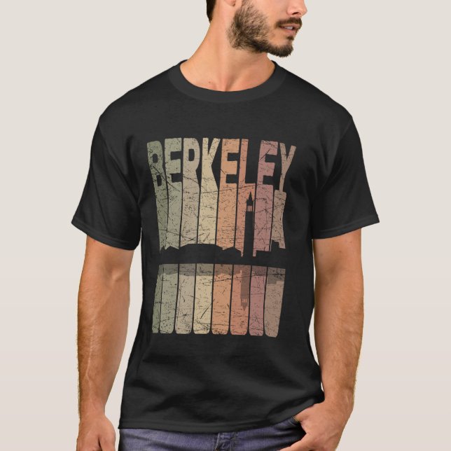 Camiseta Berkeley Vintage Berkeley California Retro Berkele (Frente)