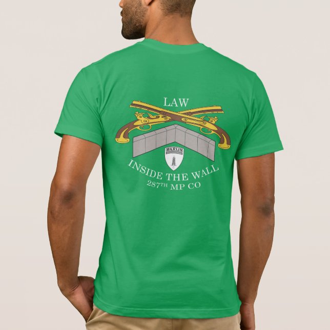 Camiseta Berlim brigada MP Veterans (Verso)