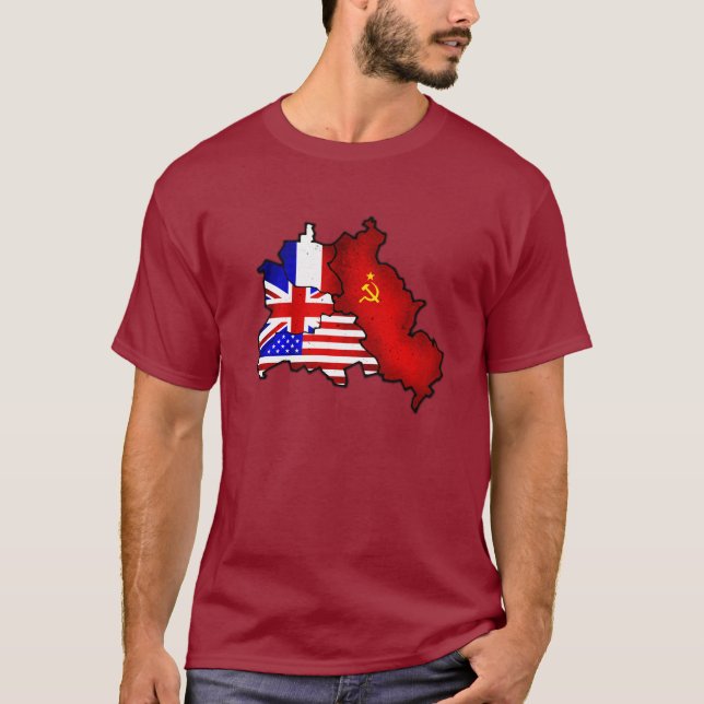 Camiseta Berlim dividiu a cidade (Frente)