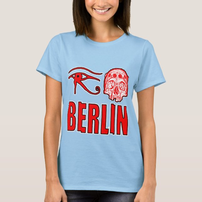 Camiseta Berlim faz meu cérebro doer! (Frente)