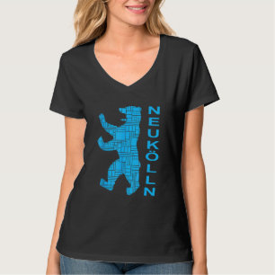 Camiseta Berlim Neukölln Design - Urso de Berlim - Eu Amo B