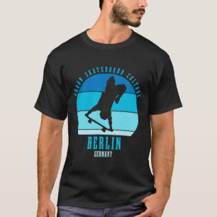 Camiseta Berlin Alemanha Skatista Urna Skate 5 