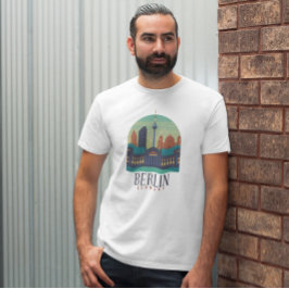 Camiseta Berlin Alemanha Skyline T Shirt