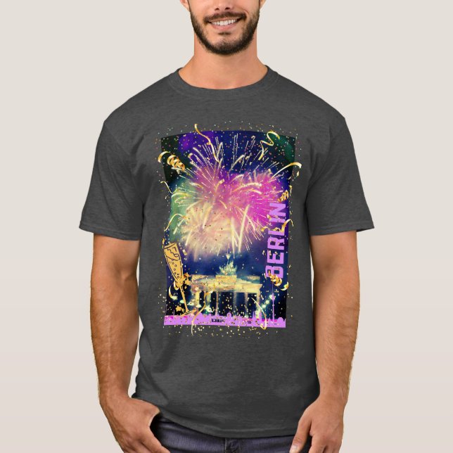 Camiseta Berlin Fireworks (Frente)