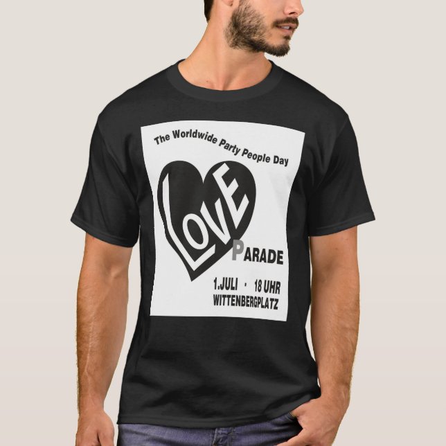 Camiseta Berlin Love Parade 1989  (Frente)