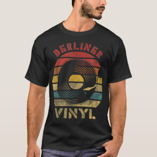 Camiseta Berliner Vinyl Retro Record Vintage Music