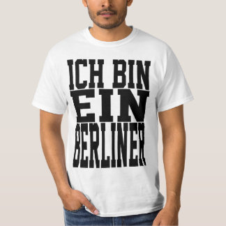 Camiseta Berlinês de Ein do bin de Ich