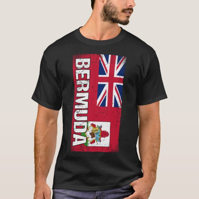 Camiseta Bermudan Flag Bermuda 1 (Frente)