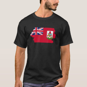 Camiseta Bermudan Flag Bermudas