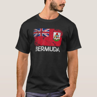 Camiseta Bermudan Flag T Shirt Vintage Feito Em Bermudas Gi