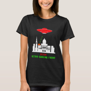 Camiseta Bern Invasion Retro Gaming Com Ufo