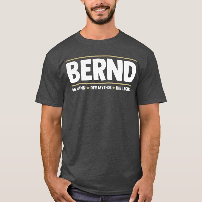 Camiseta Bernd vintage (Frente)