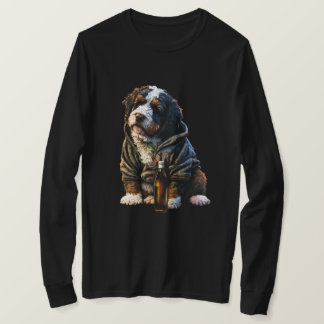 Camiseta Bernedoodle Bernese Labradoodle Cão Pai Cachorro M