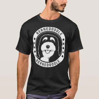 Camiseta Bernedoodle Portrait