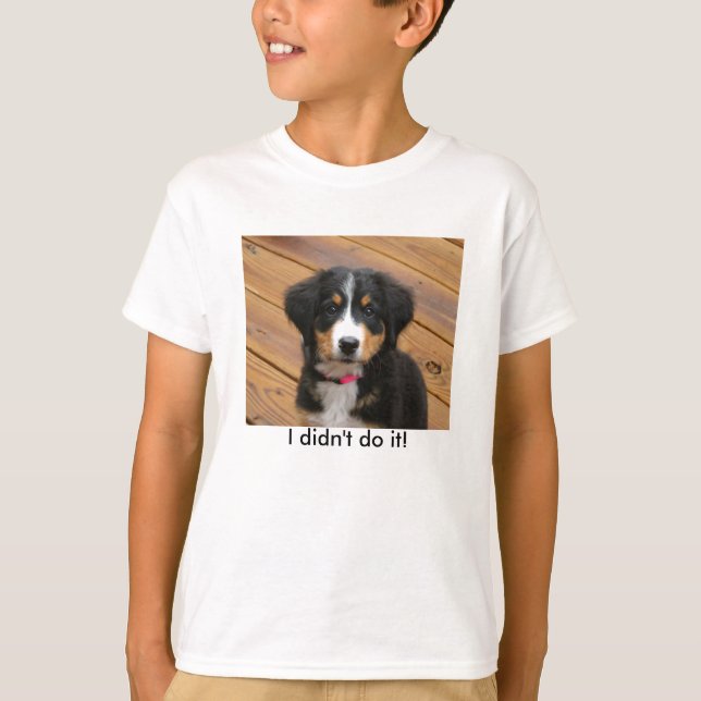 Camiseta Berner engraçado caçoa o Tshirt (Frente)