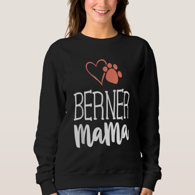 Camiseta Berner Mama Bernese Mountain Dog Mãe (Frente)