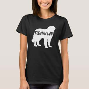 Camiseta Berner Pai Funny Bernese Proprietário da Montanha 