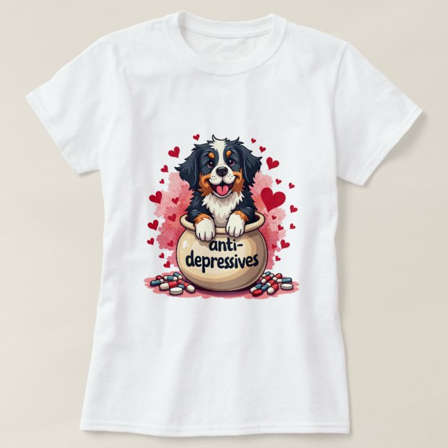Camiseta Berner Sennen (Frente do Design)