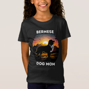 Camiseta Bernese e a Ascensão Sun para a mãe do cão Bernês