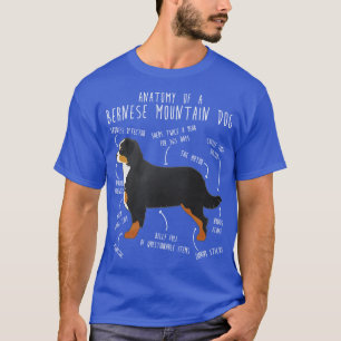Camiseta Bernese Mountain Dog Anatomia 2